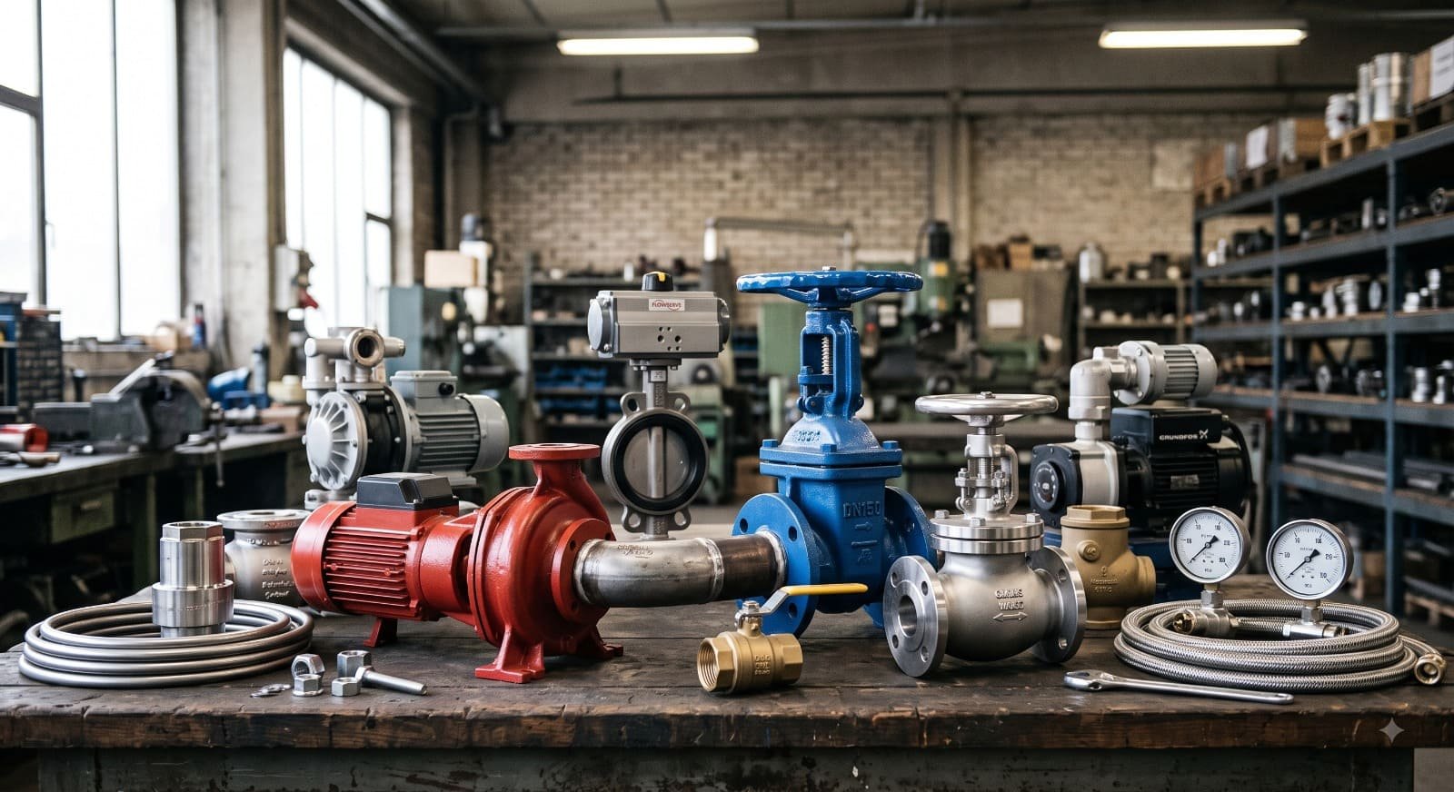 Water Pumps Control Valves and Flow Management Equipment